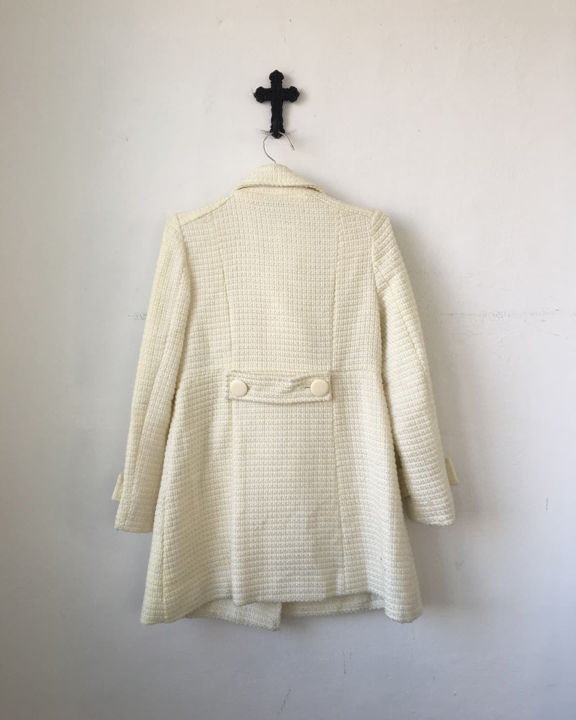 Double button high neck coat 상품이미지3