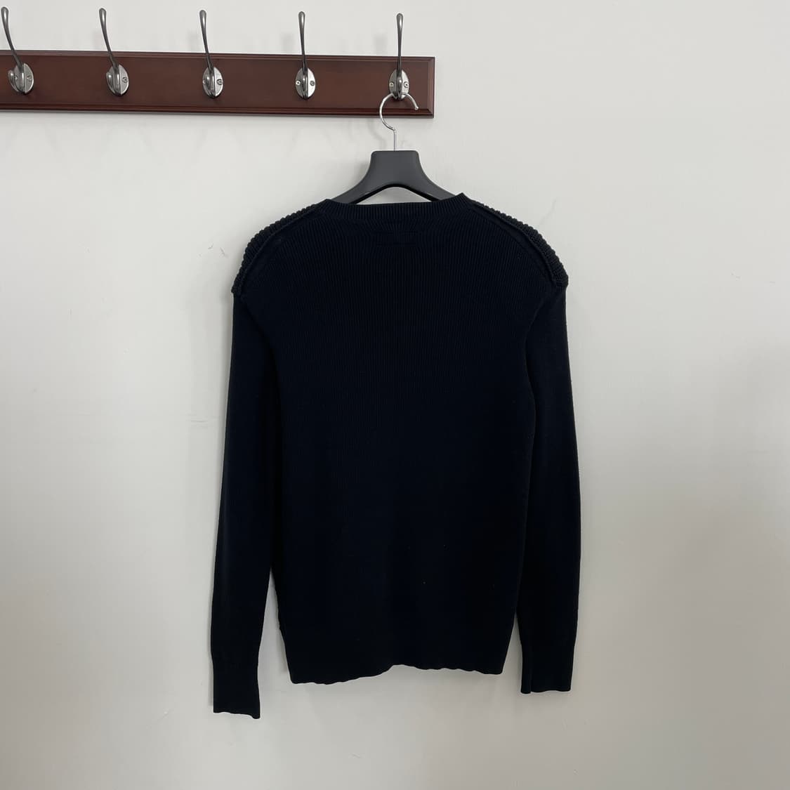 올세인츠 블랙 니트 스웨터 상품이미지2