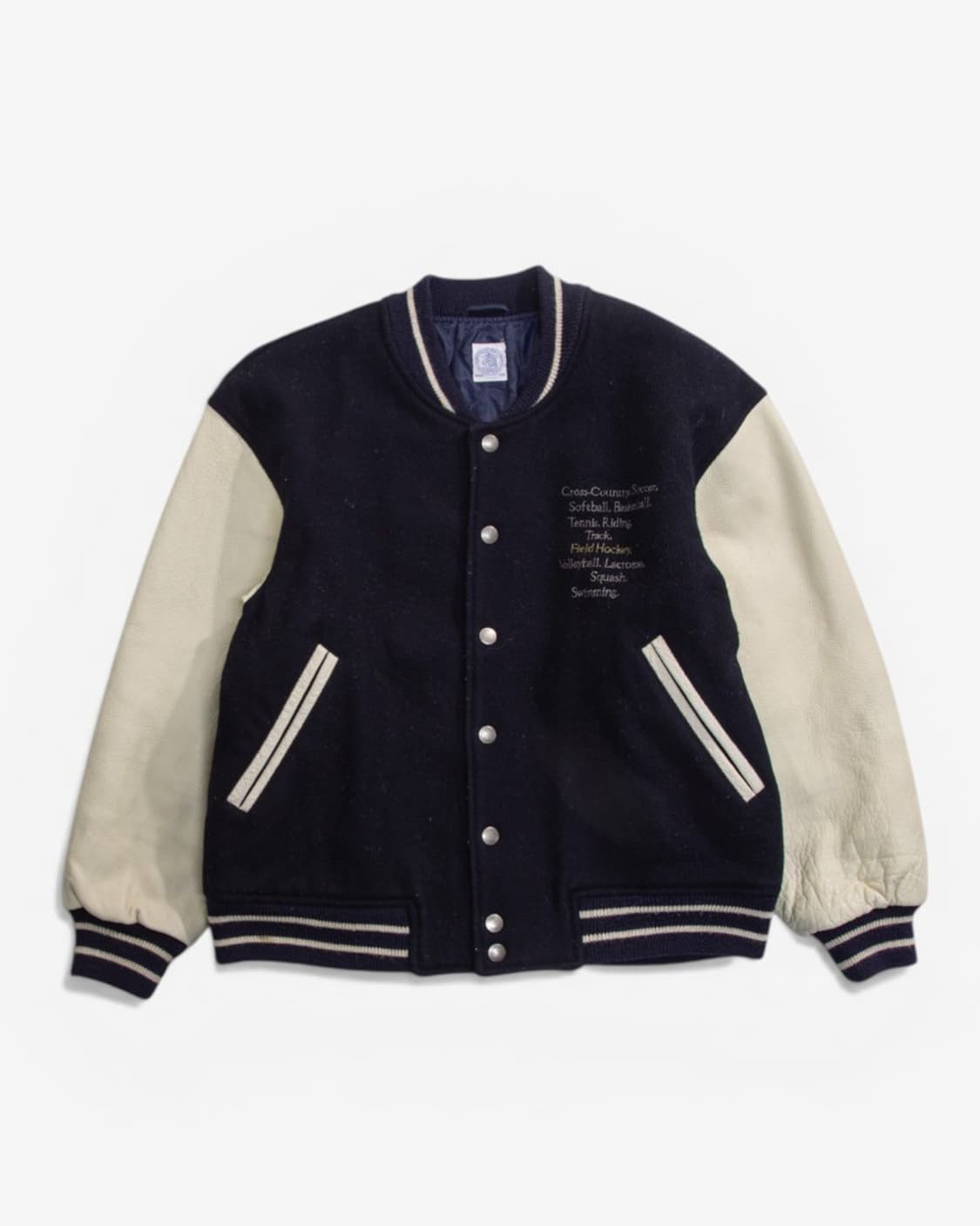 O-0310 90s J.press varsity jacket 상품이미지1
