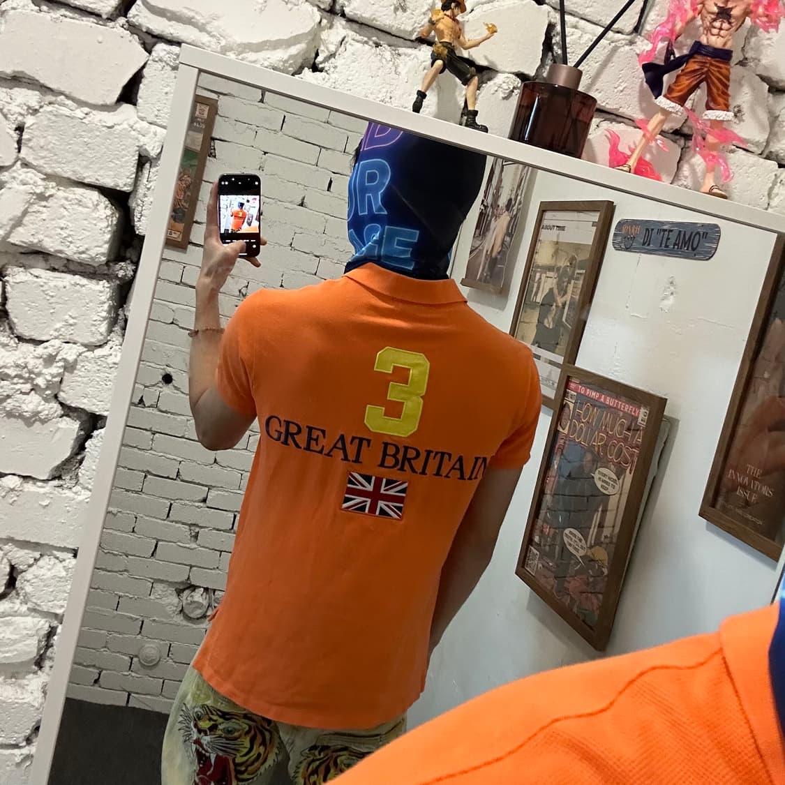 폴로 빅포니 오렌지 잉글랜드 카라티  상품이미지6