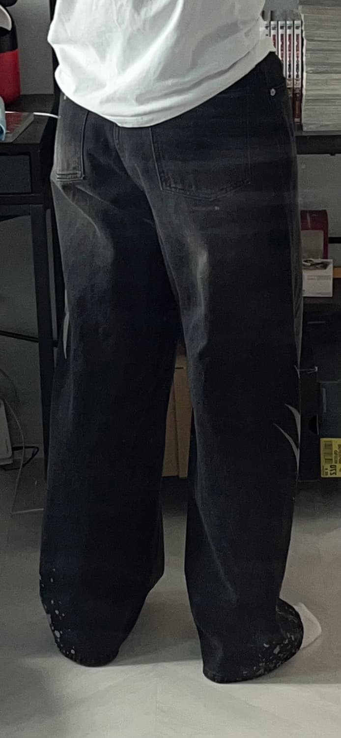 레더리 데님팬츠 (LRDN4101BK) 상품이미지2