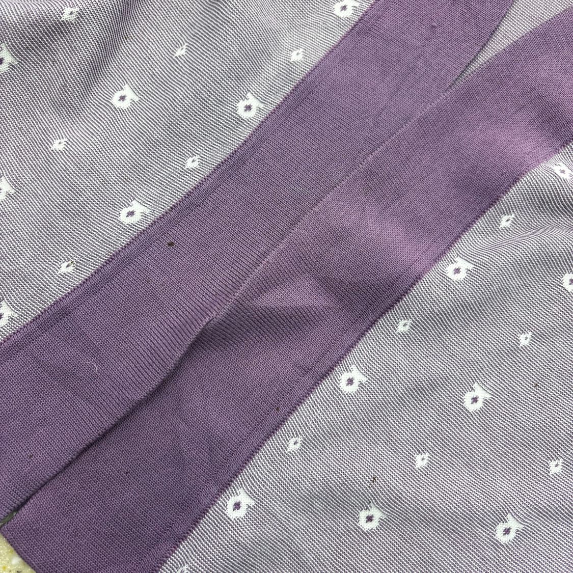 살바토레 페라가모 라이트 웨이트 오픈 가디건 간치니 패턴 디테일 퍼플 상품이미지10