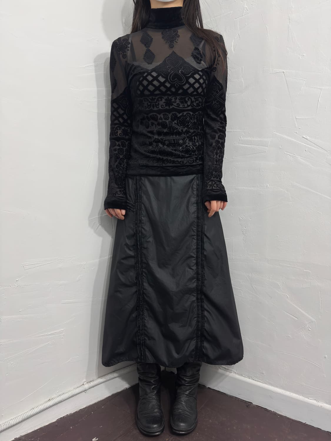 hiroko koshino design skirt 상품이미지2