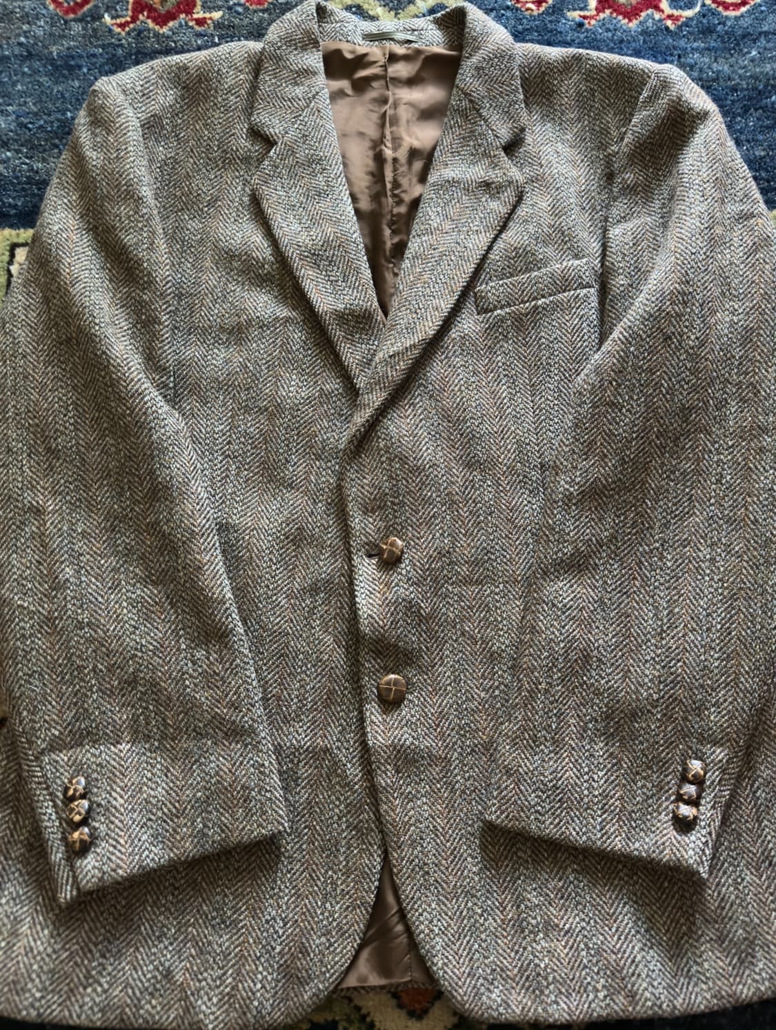 세인트 미쉘 헤리스트위드 울 헤링본 블레이저 상품이미지2