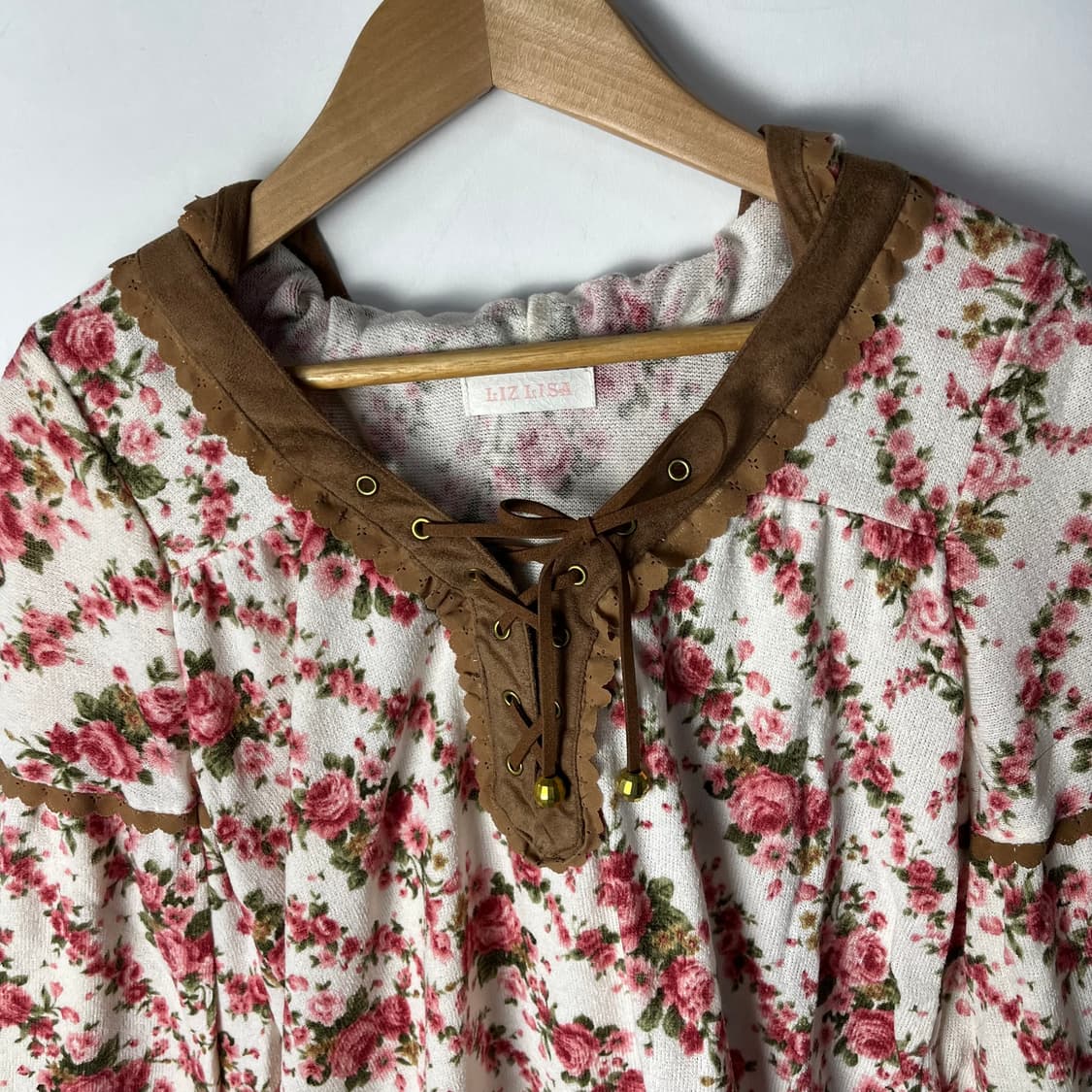 [LIZ LISA] 리즈리사 히메갸루 플로럴 블라우스 상품이미지3