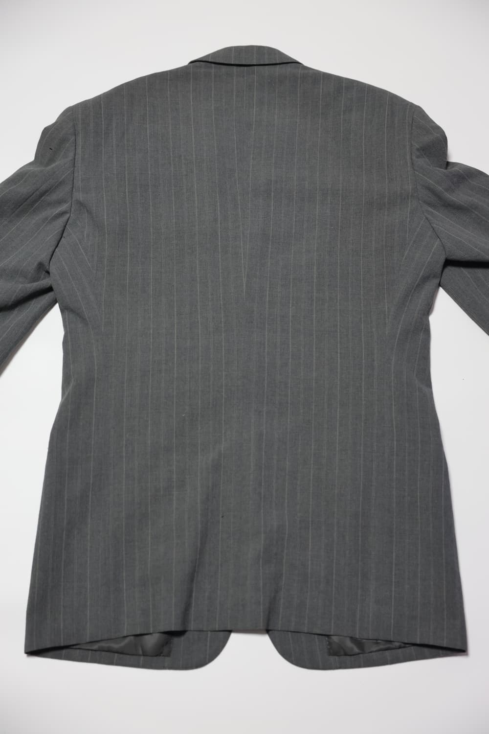 [JPN] Pinstripe Setup Charcoal Gray 상품이미지5