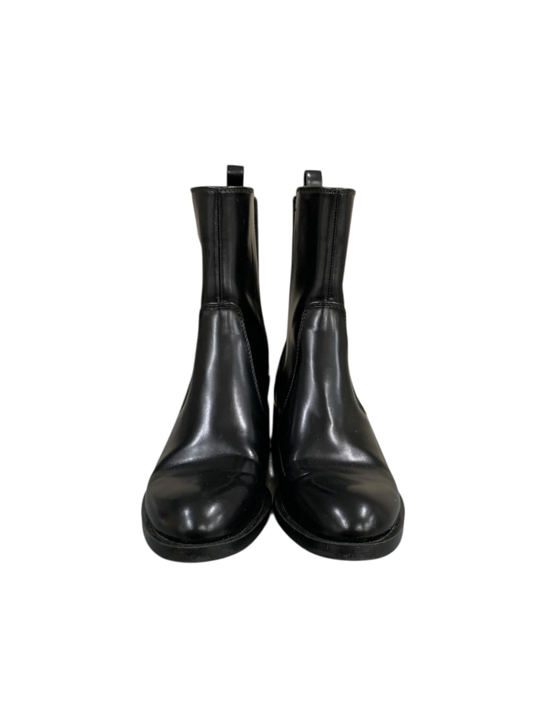 자라 레더 앵클부츠 블랙 39(245) 상품이미지4