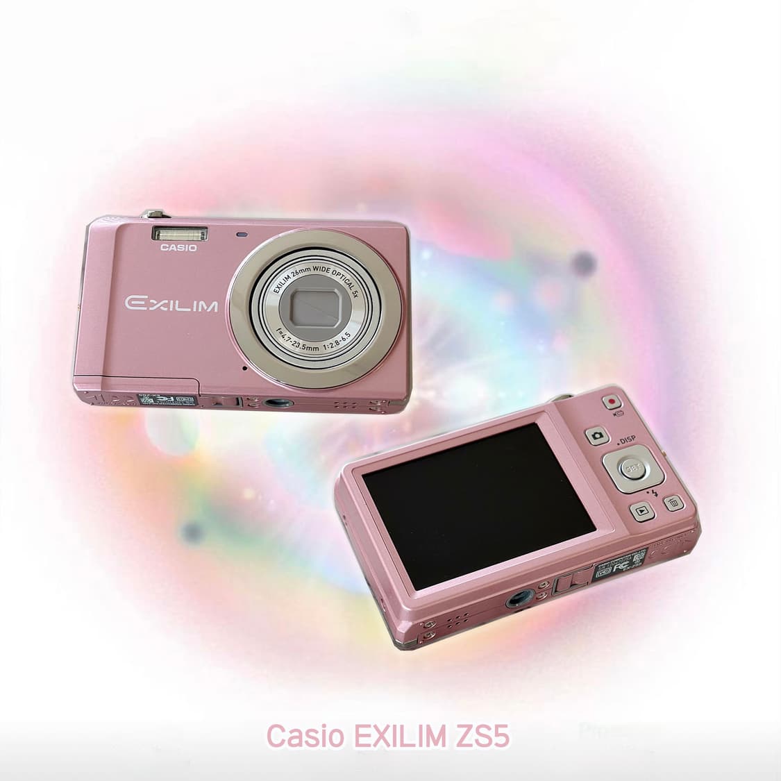 풀셋!/작례O) 카시오 엑실림 zs5 핑크 casio exilim zs5 상품이미지2