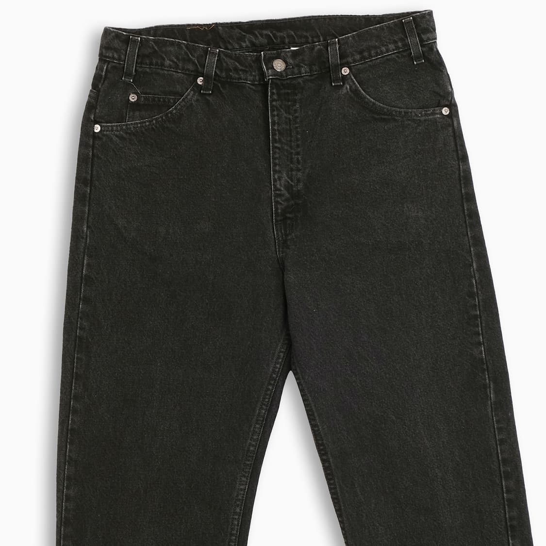 리바이스 505 오렌지탭 흑청 블랙진 90sUSA  OR50536177 상품이미지4