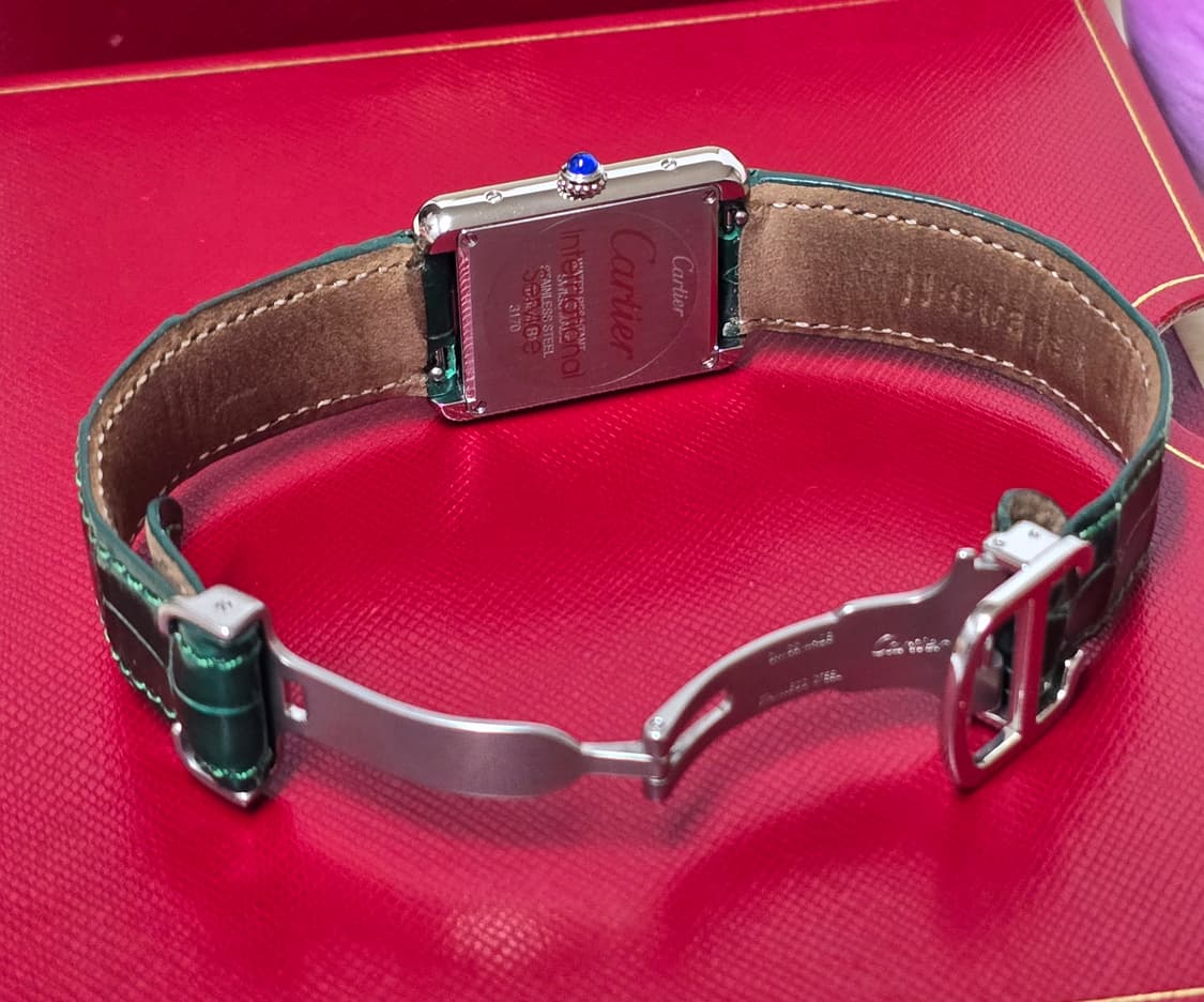 까르띠에 탱크솔로 스틸 스몰 시계 정품 상품이미지10