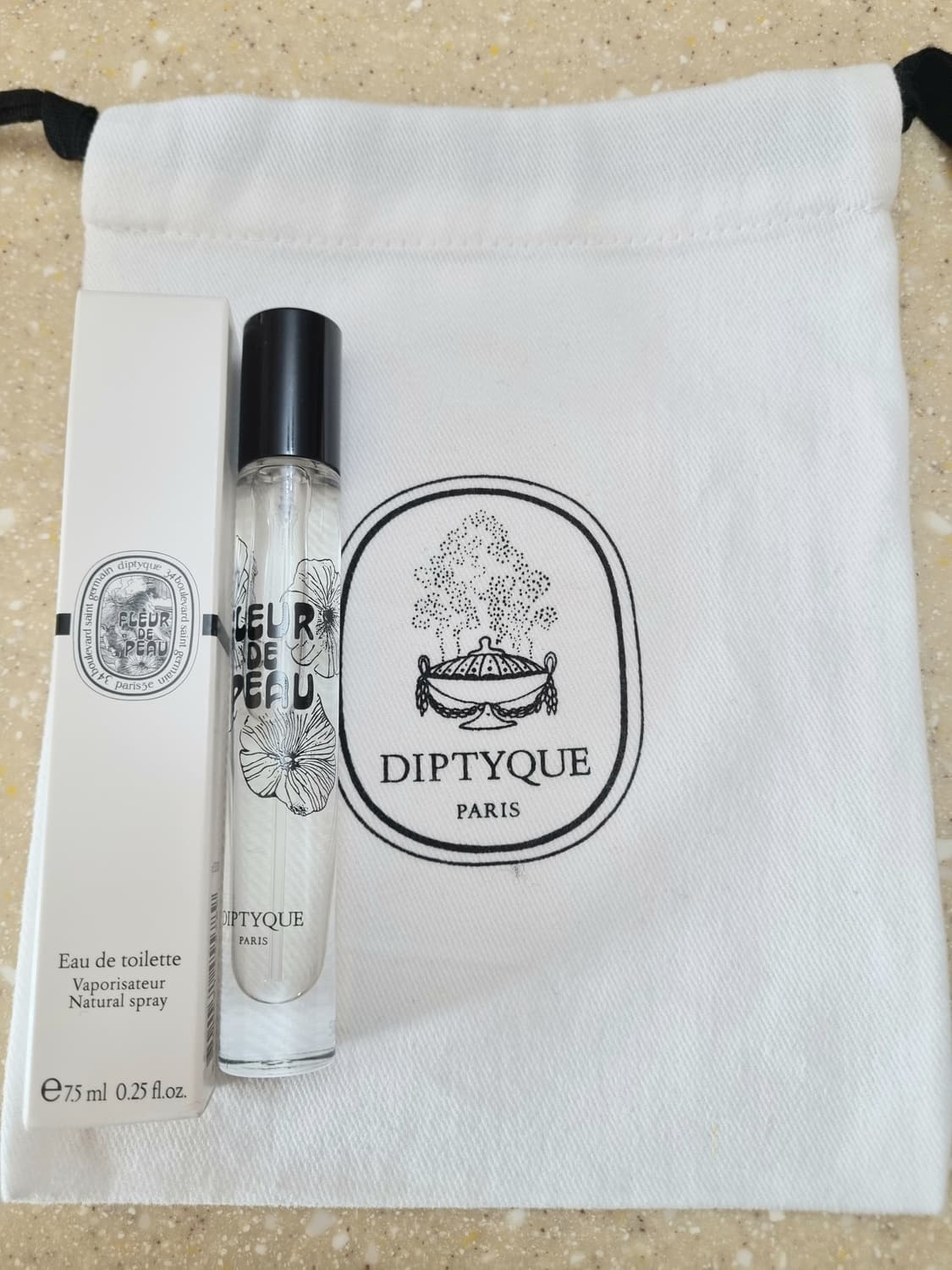 딥티크 플레르드뽀 뚜왈렛 7.5ml 명품 향수 파우치 세트 상품이미지1