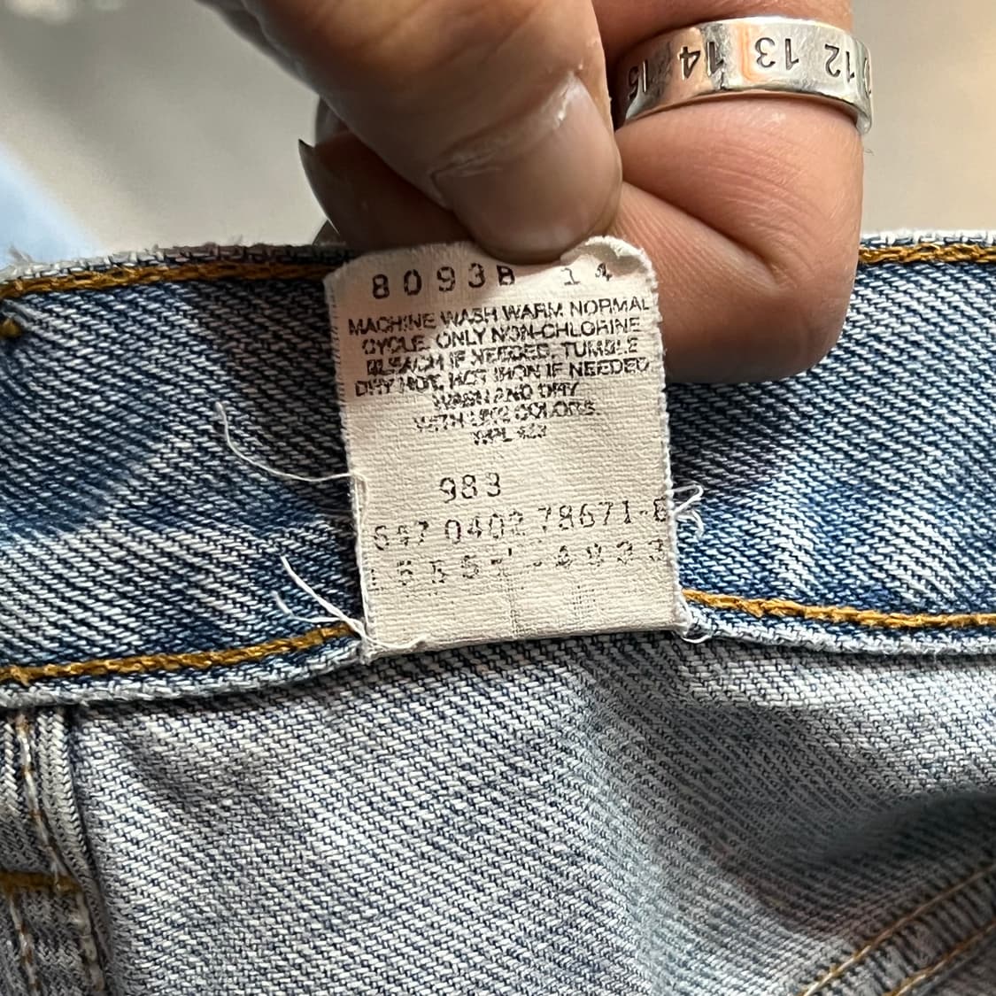  USA 리바이스 550 데님 팬츠 y14691 상품이미지9