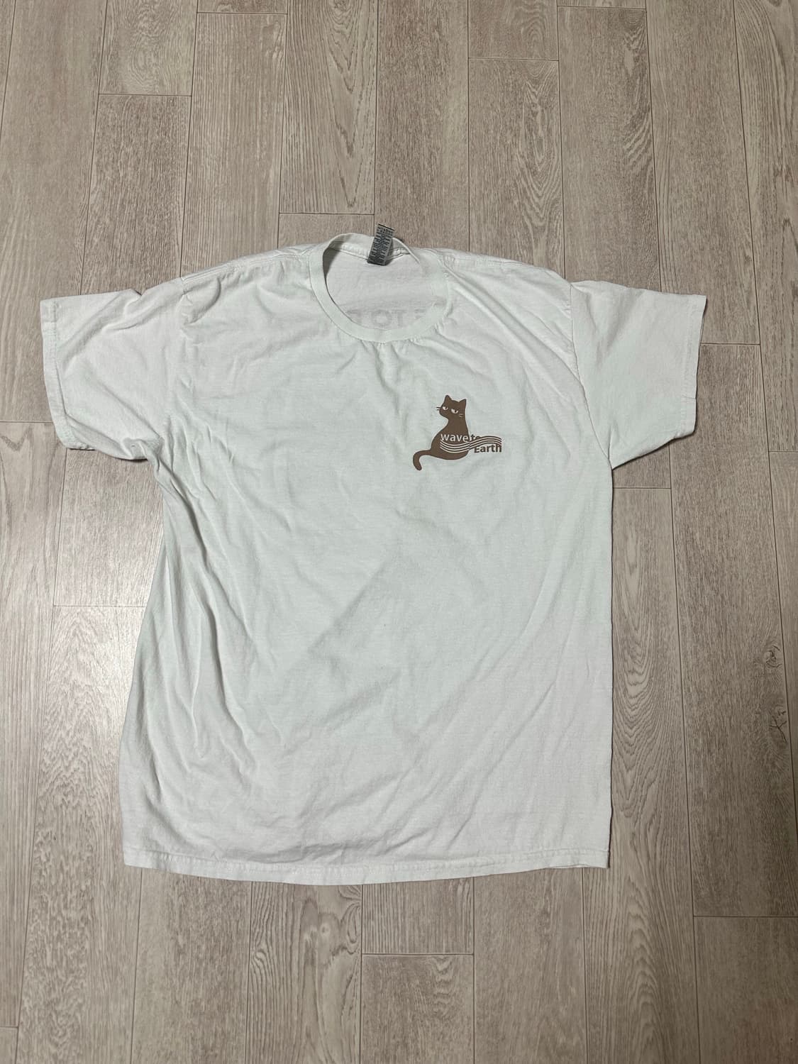 웨이브 투 어스 0.03 2024 북미 투어 티셔츠 화이트 L 상품이미지1