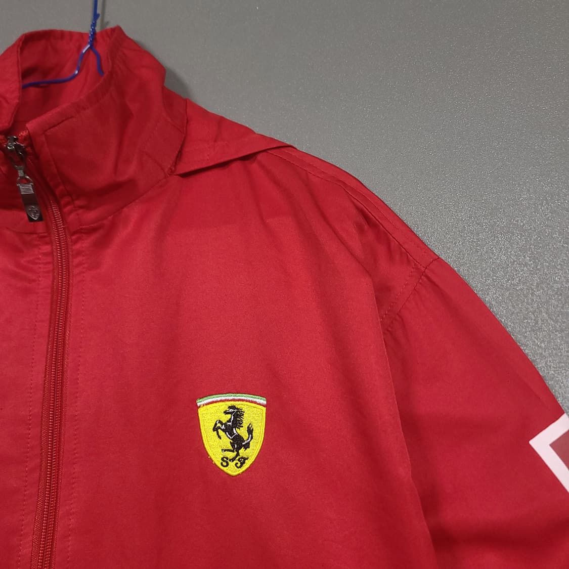 SPOL 빈티지 페라리 말보로 보다폰 스폰서 바람막이 집업 자켓 XL 상품이미지2