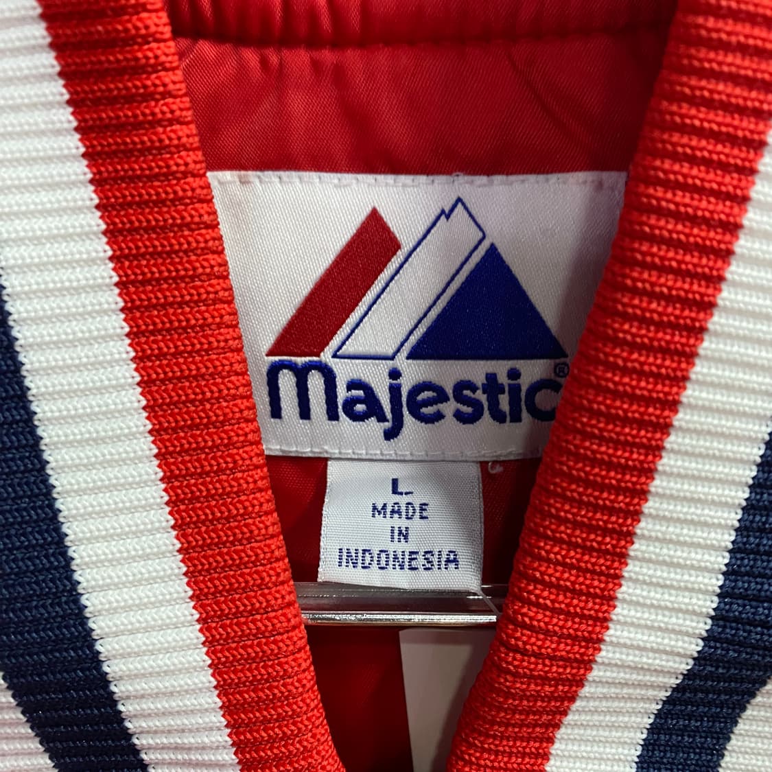 마제스틱 보스턴 레드삭스 빅로고 레드 바시티 자켓 B2997 상품이미지4