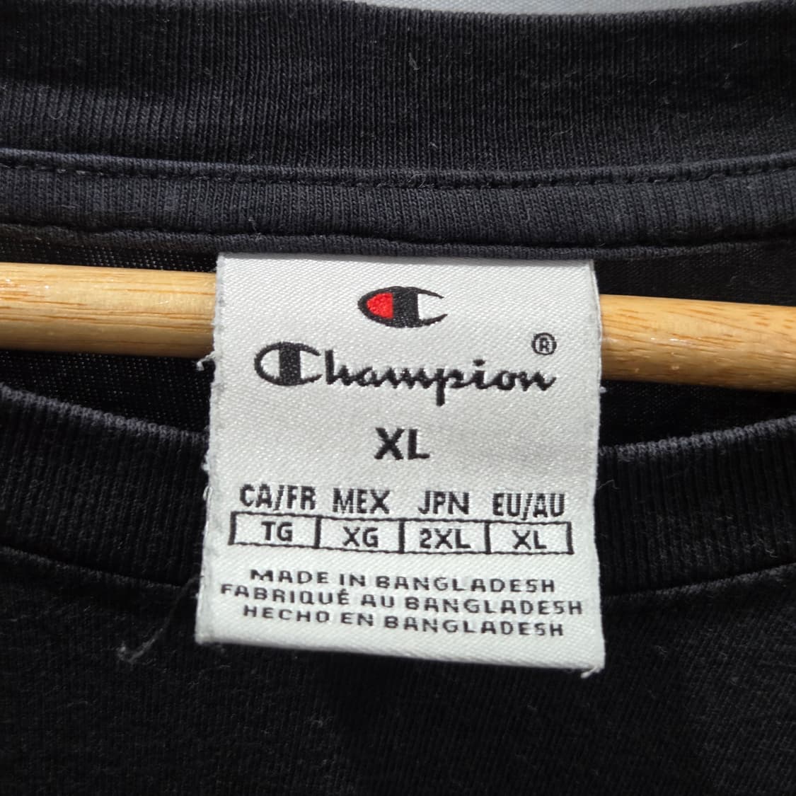 챔피온 스펠로고 프린팅 반팔티 XL 상품이미지3