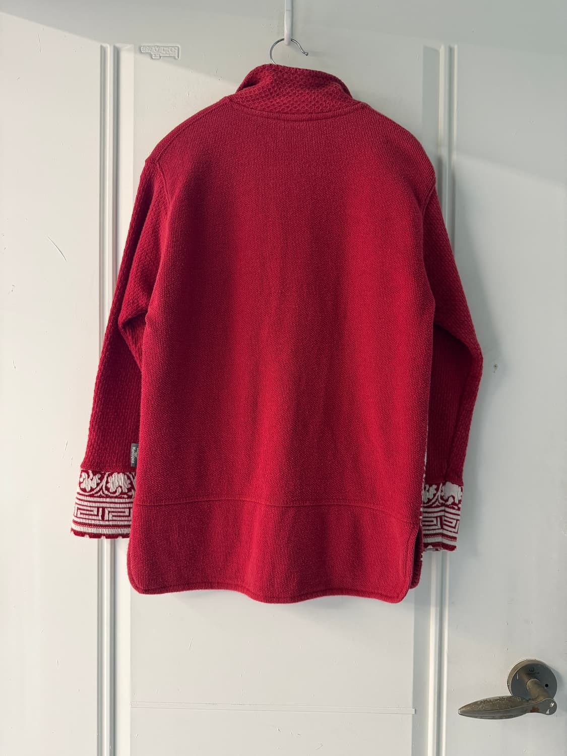 90s 에스닉 하프집업 니트 스웨터 상품이미지9