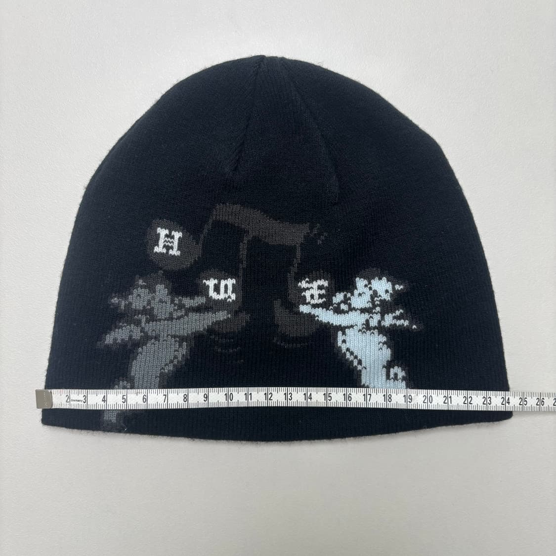 HUF 블랙 비니 HUF SONG JACQUARD BEANIE 상품이미지5
