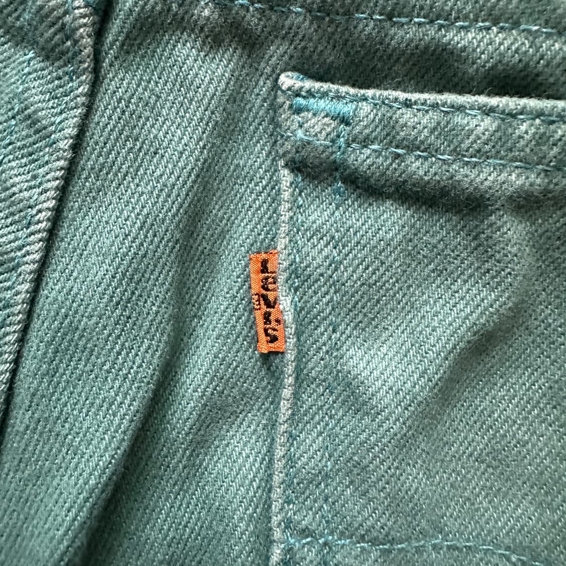 90s 리바이스 550 오렌지탭 숏팬츠 (W36) MADE IN USA 상품이미지9