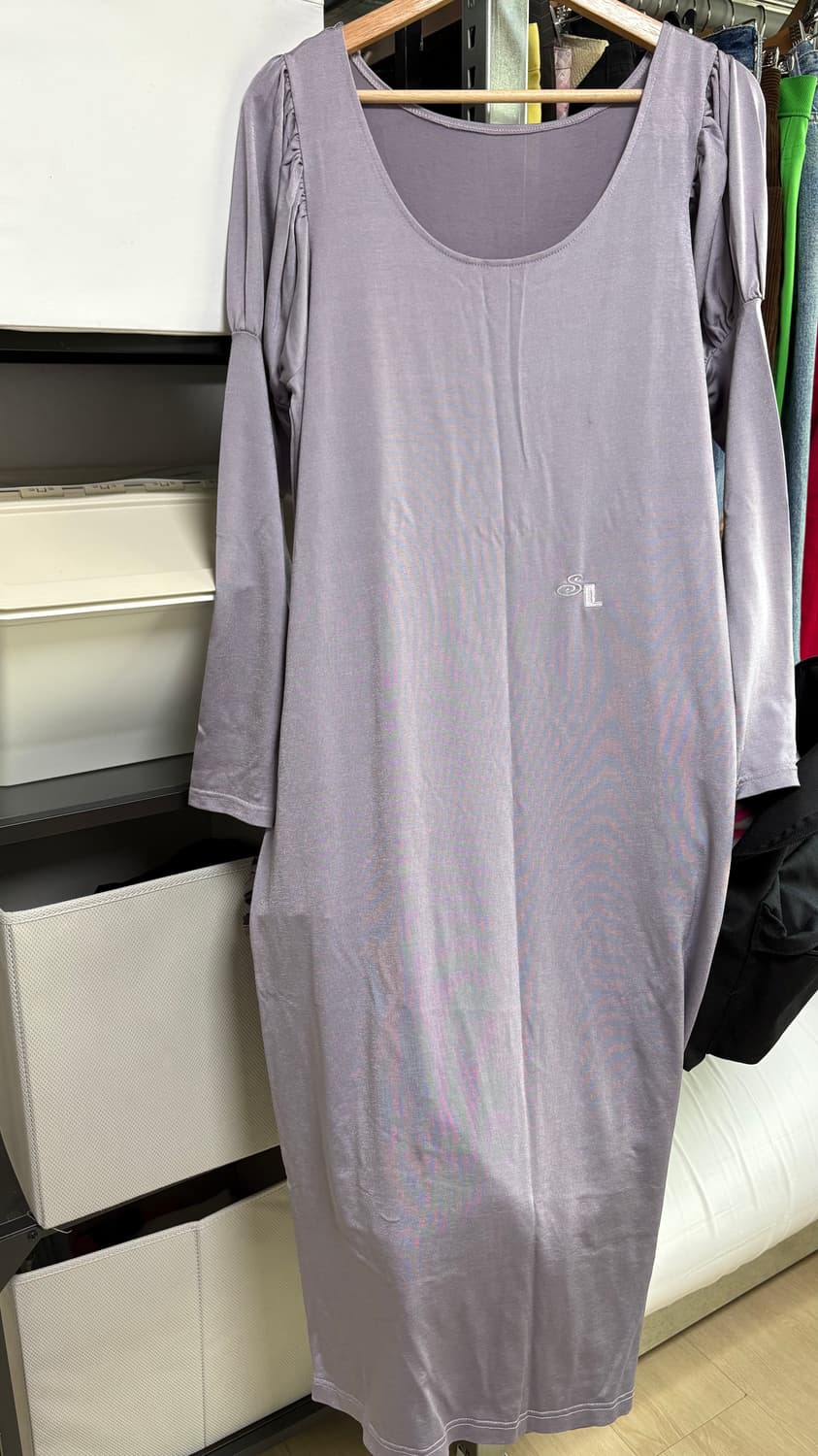 샬롬클럽 트러블 드레스 연보라색 상품이미지3