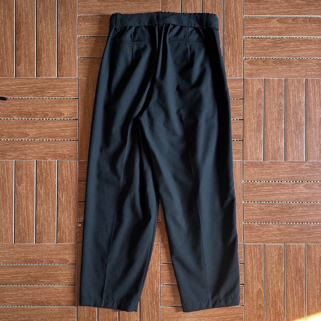 Attachment belted wool trouser slacks 상품이미지4