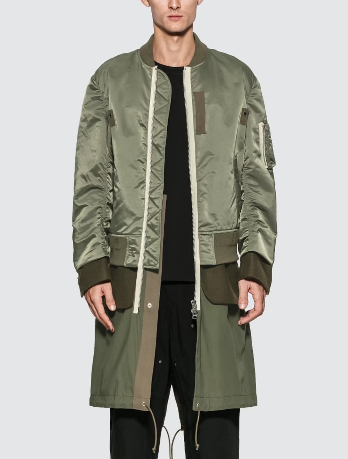 Sacai 사카이 20AW 나일론 트윌 코트 자켓 4사이즈 상품이미지5