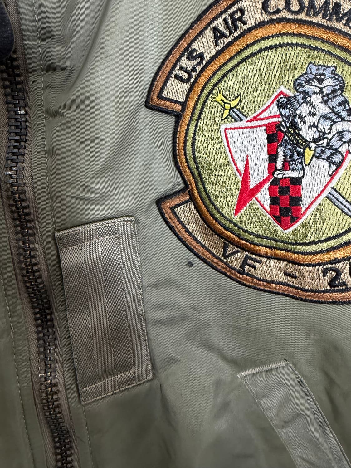 미공군 항공점퍼 ma1 봄버자켓 블루종  상품이미지5