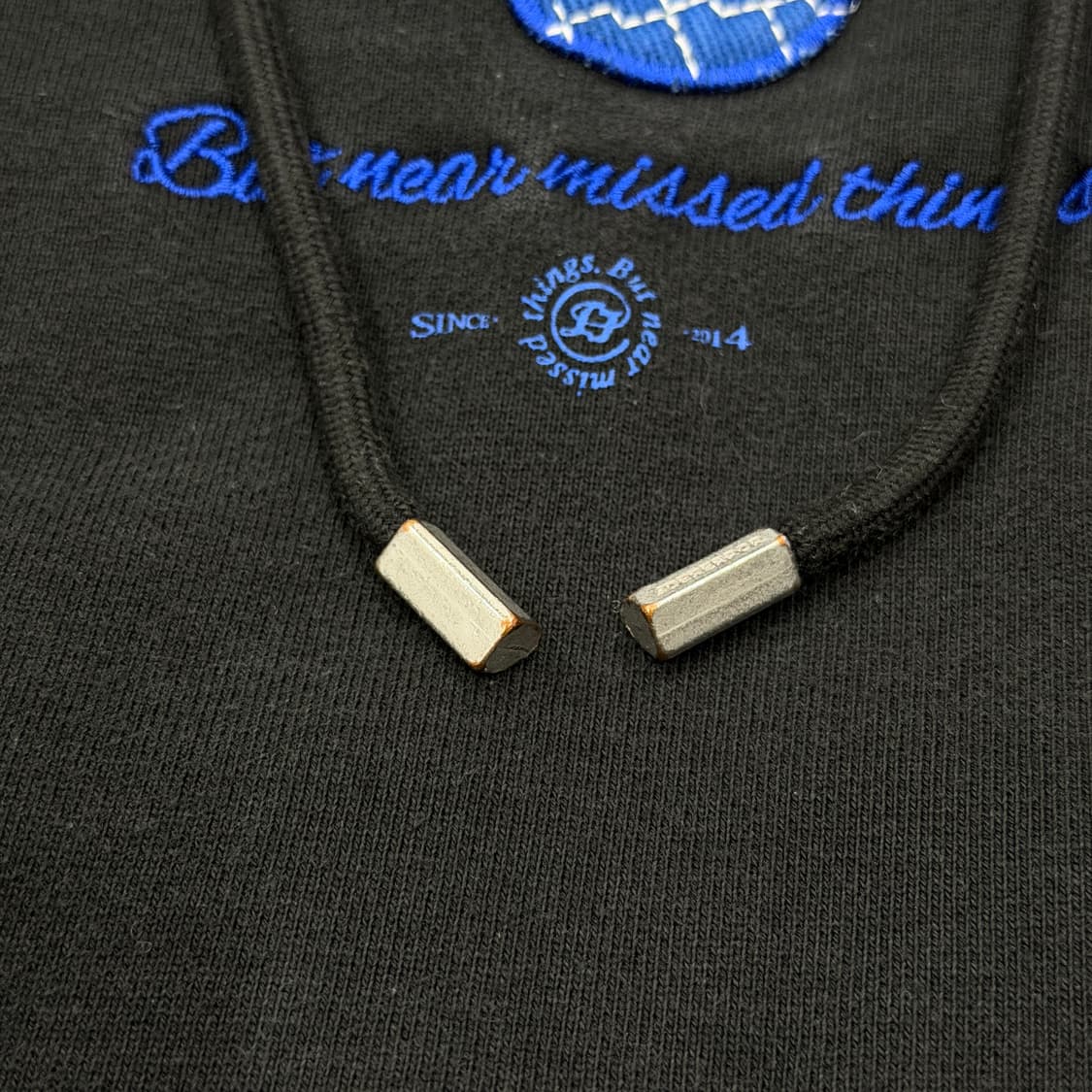 아더에러 테버 로고 스웻 후드티 블랙 A3 상품이미지4