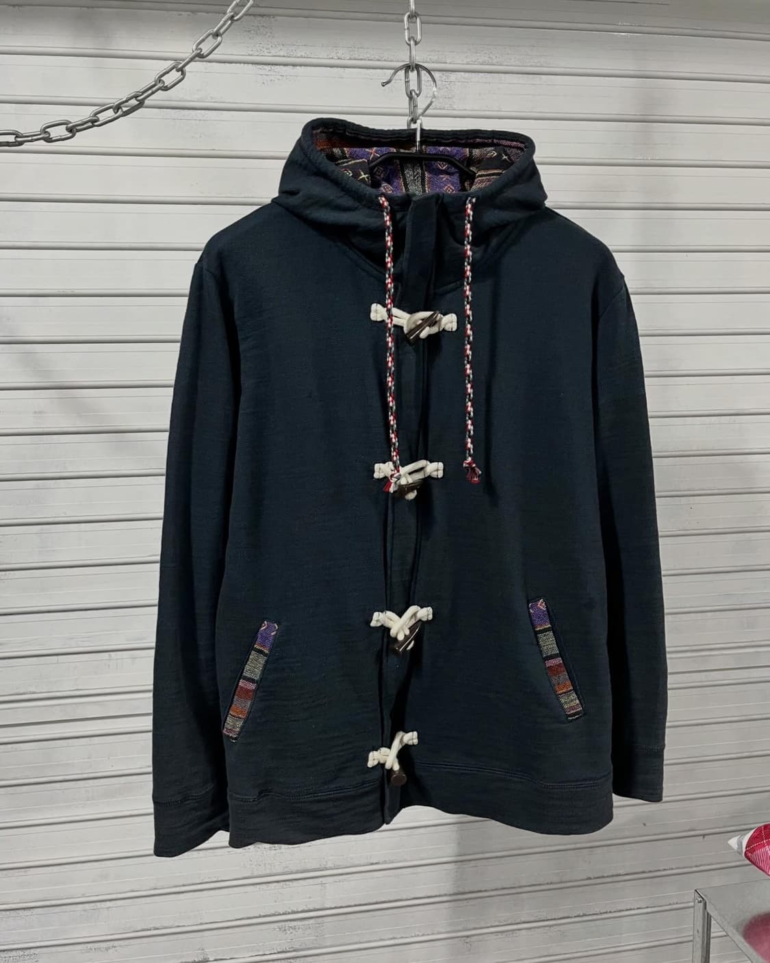 Power to the People ethnic hood zip up 상품이미지2