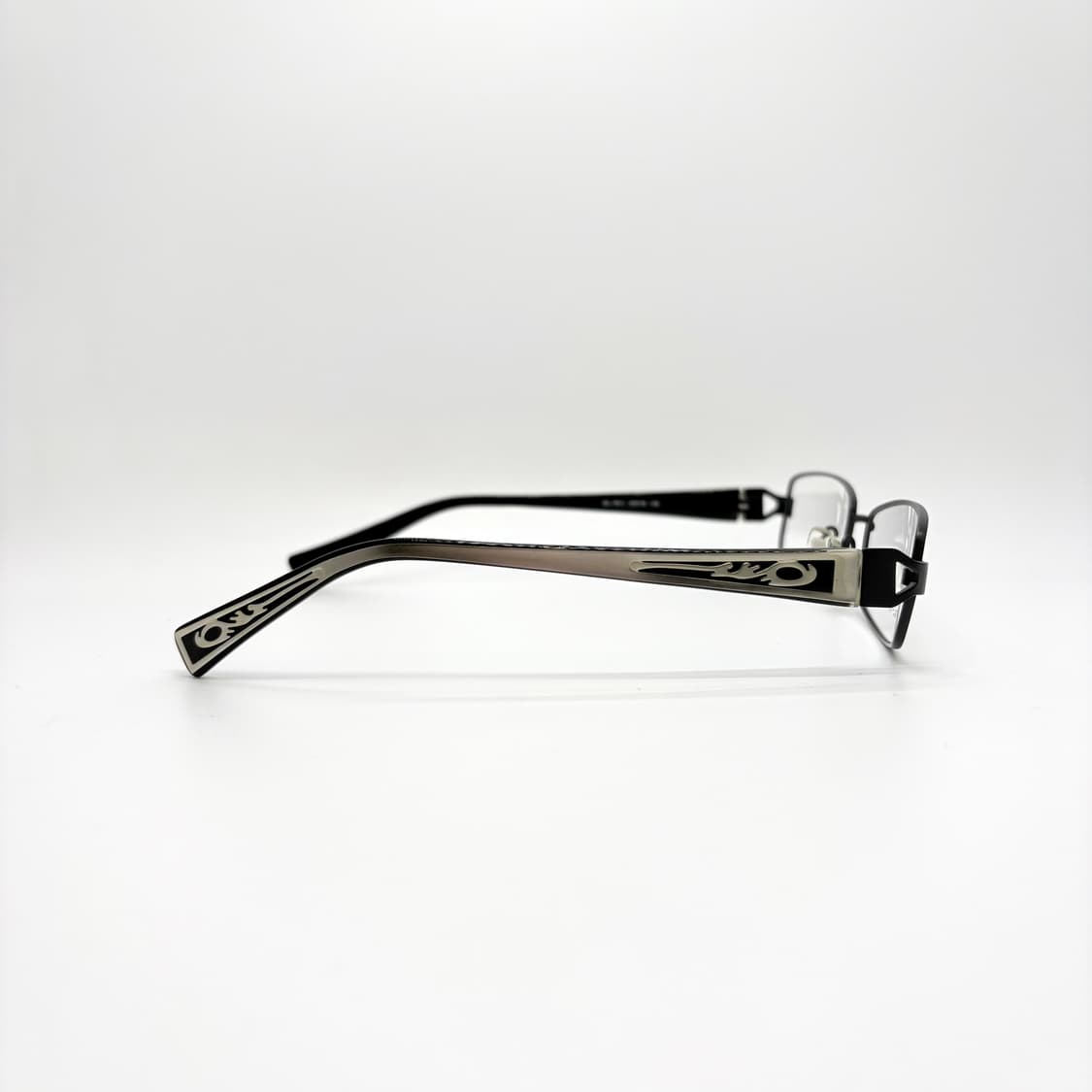 GALLAN 겔랑 블랙 스퀘어 메탈테 상품이미지4