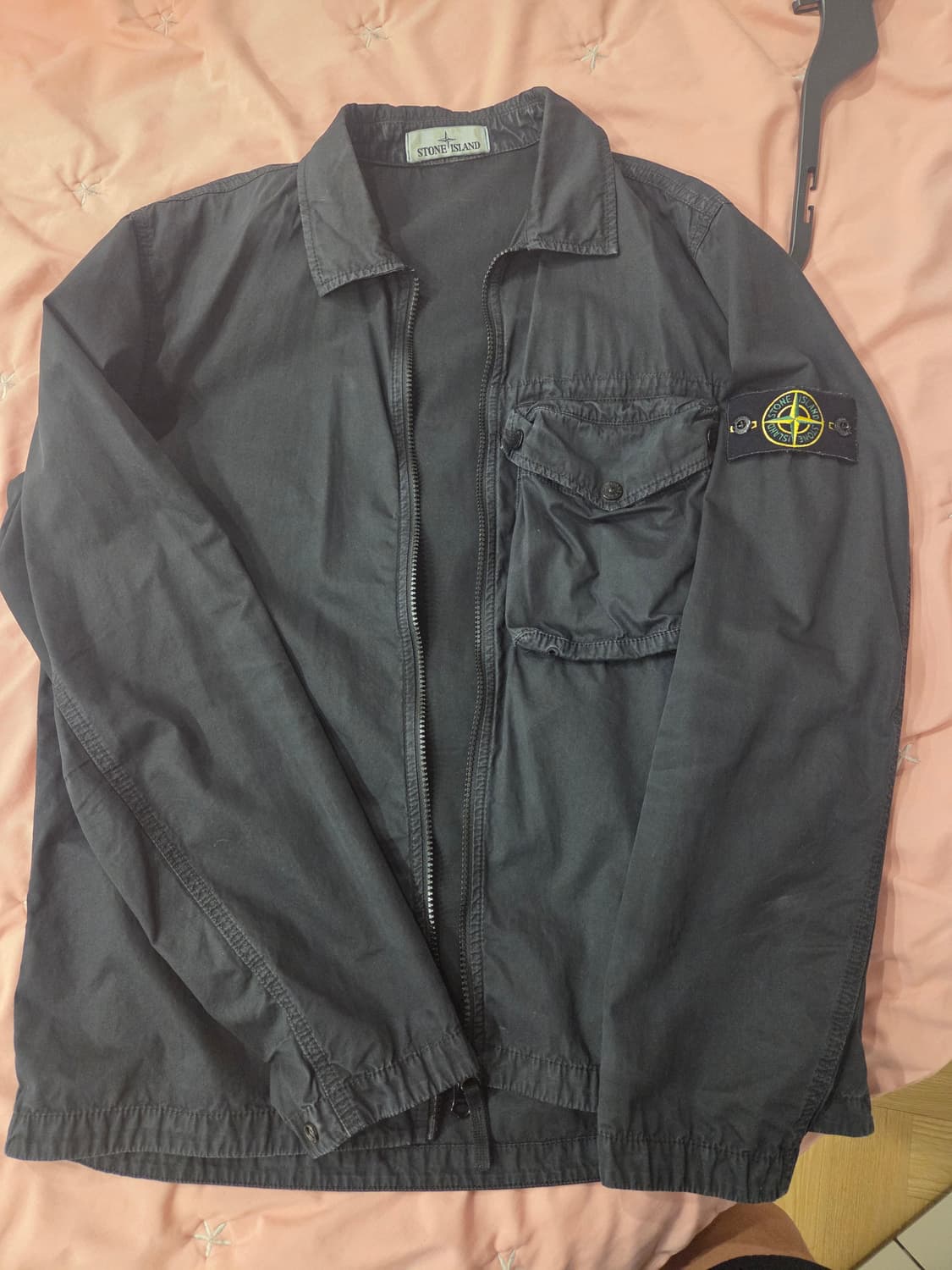 스톤아일랜드 올드이펙트 오버셔츠 21ss 상품이미지1