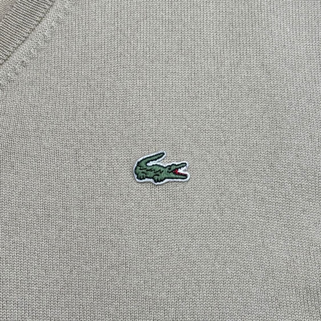 LACOSTE 니트 베스트 베이지 100 상품이미지2