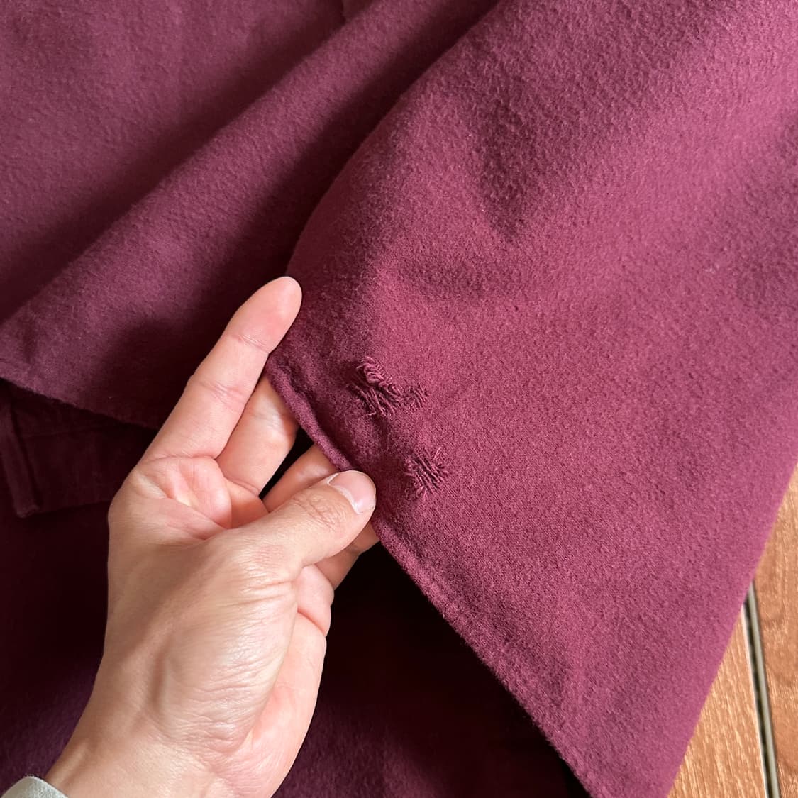 L.L.Bean pocket cotton flannel shirts 상품이미지8