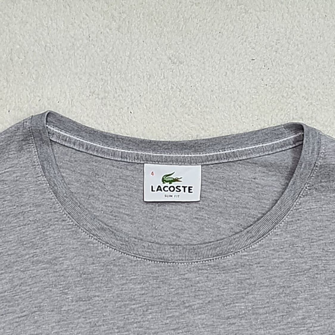 LACOSTE 1933 그레이반팔 4 상품이미지4