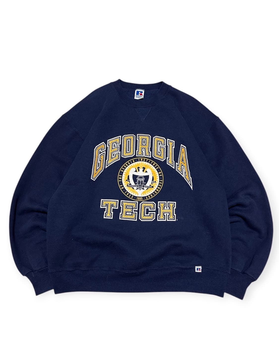 러셀 애슬레틱 USA 네이비 맨투맨 상품이미지1