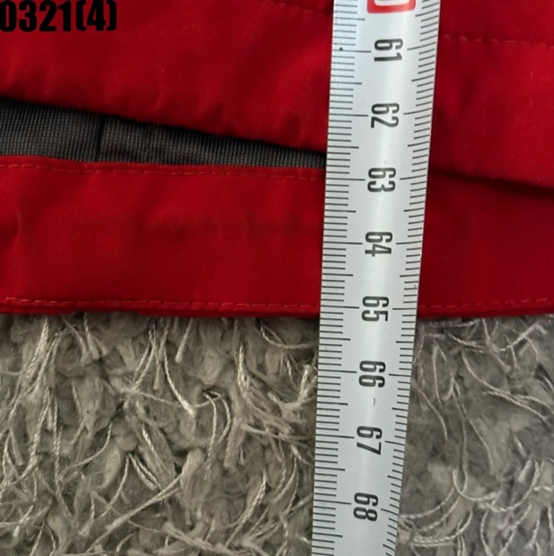 95 노스페이스 레드 바람막이 자켓 0321(4) 상품이미지9