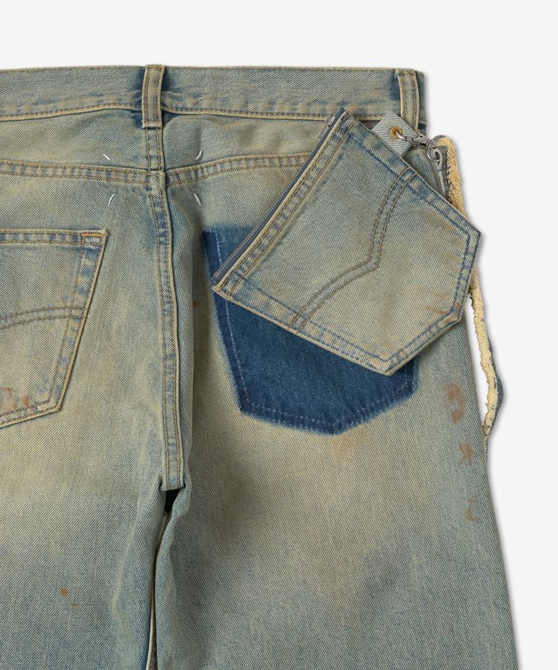 22ss 메종 마르지엘라 더티워싱 포켓 데님 상품이미지7