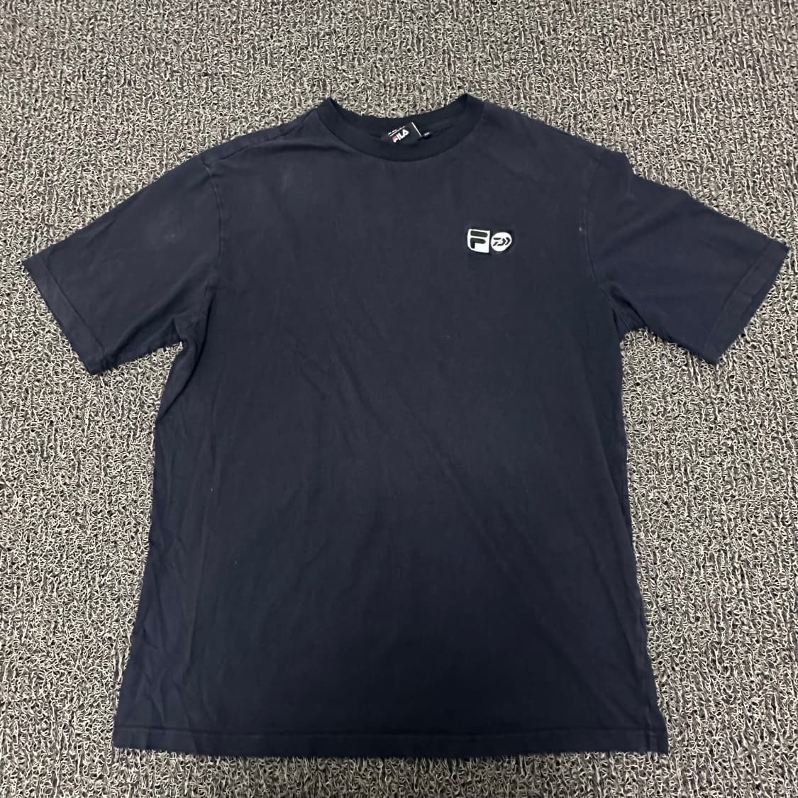 FILA 휠라 반팔티셔츠 블랙 100(L) 상품이미지1