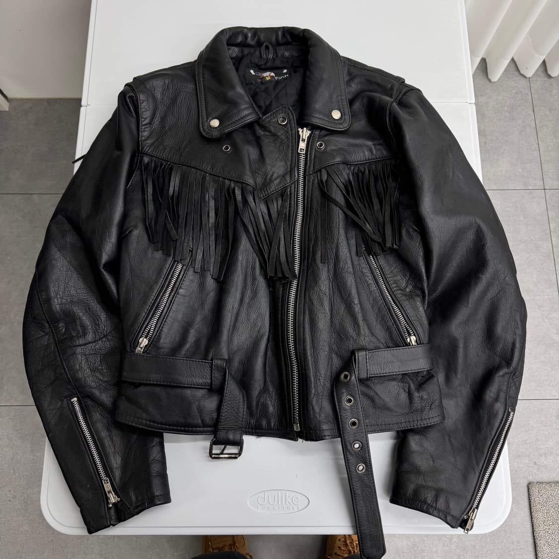 빈티지 레더 자켓 상품이미지1