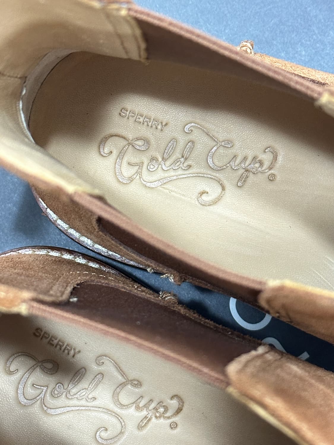 [새제품] 스페리 스웨이드 첼시부츠 골드컵 US10 상품이미지4