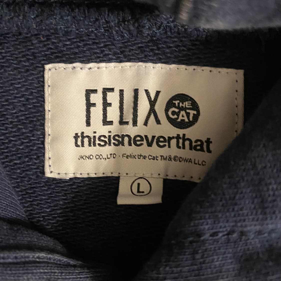 디스이즈네버댓 펠릭스더캣 콜라보 후드티 상품이미지3