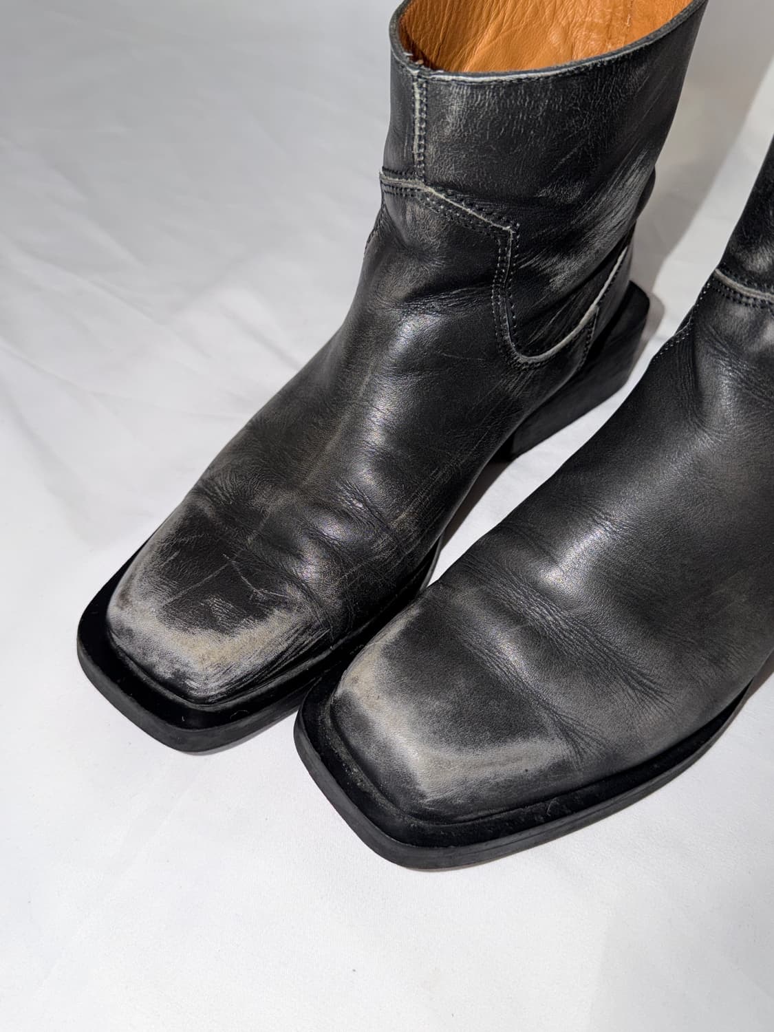 가니 스퀘어 토 웨스턴 부츠 상품이미지6