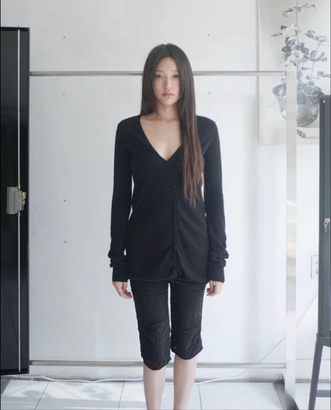 헬무트랭 캐시미어 V넥 니트 가디건 상품이미지2