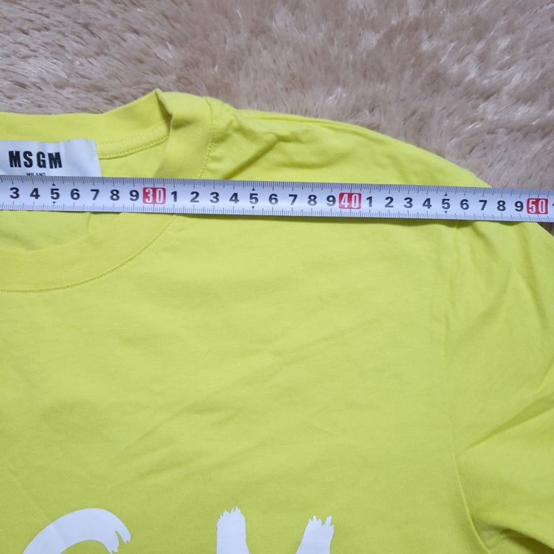 Msgm 여 반팔 티 M 0413 상품이미지3