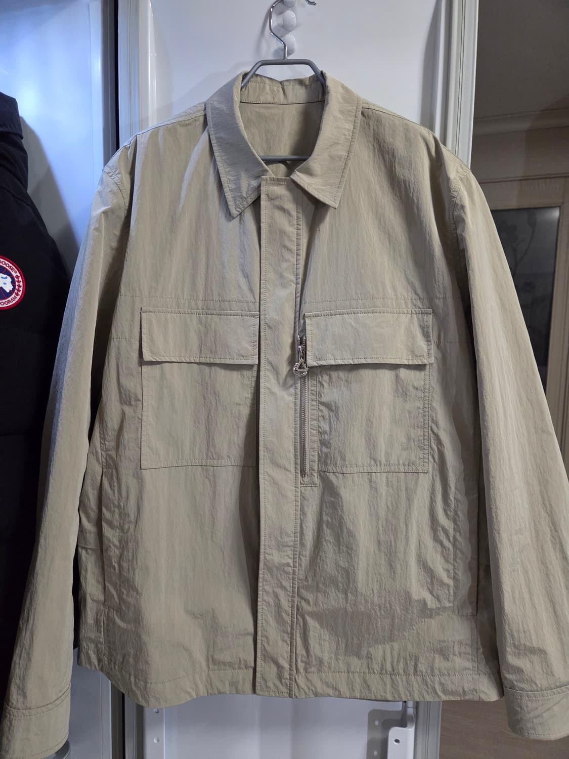 [S급/48] 솔리드옴므 나일론 오버핏 셔켓 상품이미지1