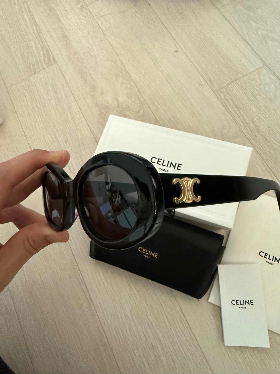 Celine Triomphe 01 Sunglasses in Ace 상품이미지3