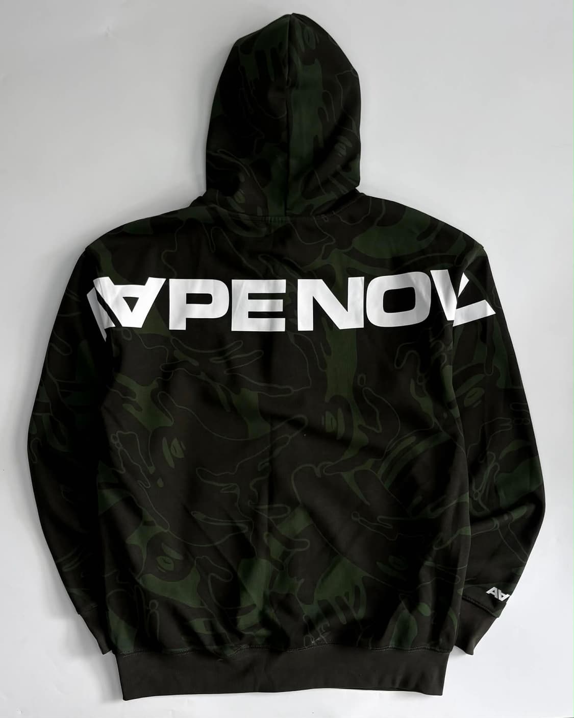 [M] 에이프 바이 베이프 카모플라주 문페이스 후드집업 상품이미지2