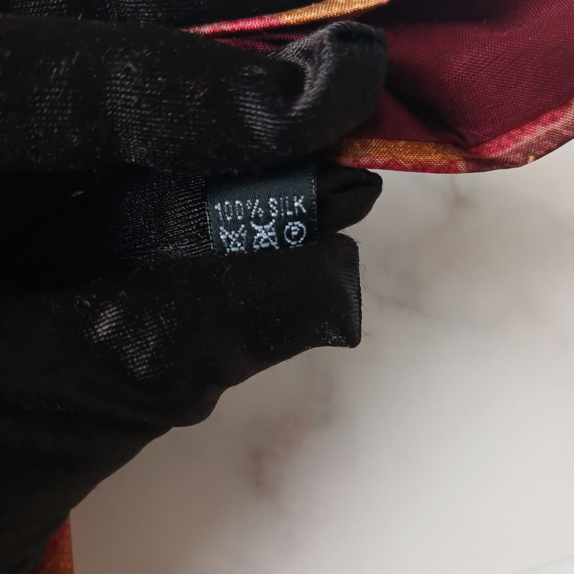 짐톰슨 실크 레드 코끼리 모티브 넥타이 9.4cm 새제품 A19126 
 상품이미지9