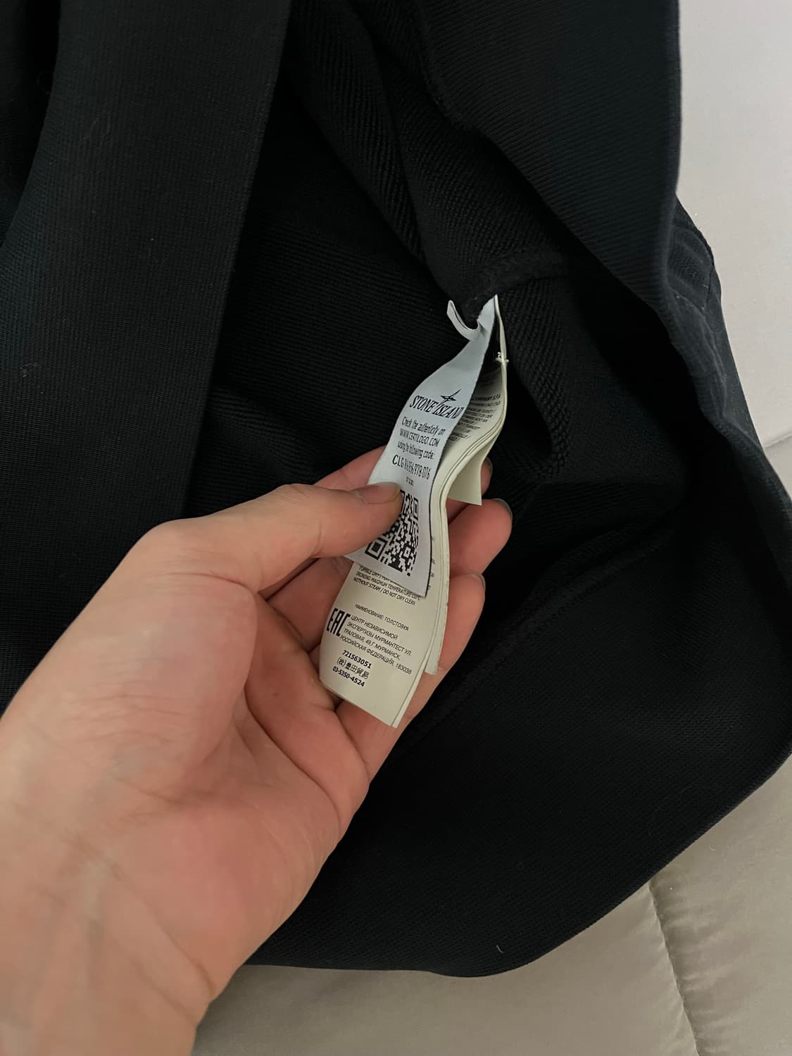 스톤아일랜드 맨투맨 블랙 L 상품이미지3