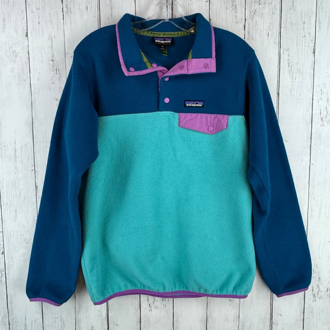 16SP 파타고니아 신칠라 스냅티 풀오버 블루/민트 상품이미지1